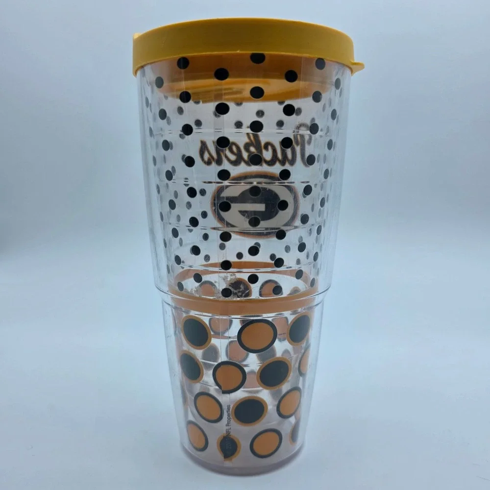Green Bay Packers Tervis Tumbler 24oz Insulated‎ Polka Dot Cup with Lid NFL